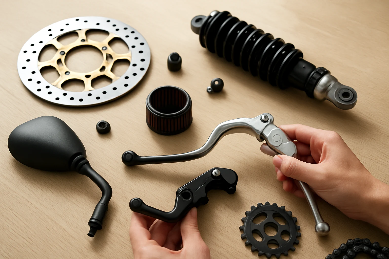 อะไหล่แต่งมอเตอร์ไซค์ vs อะไหล่แท้