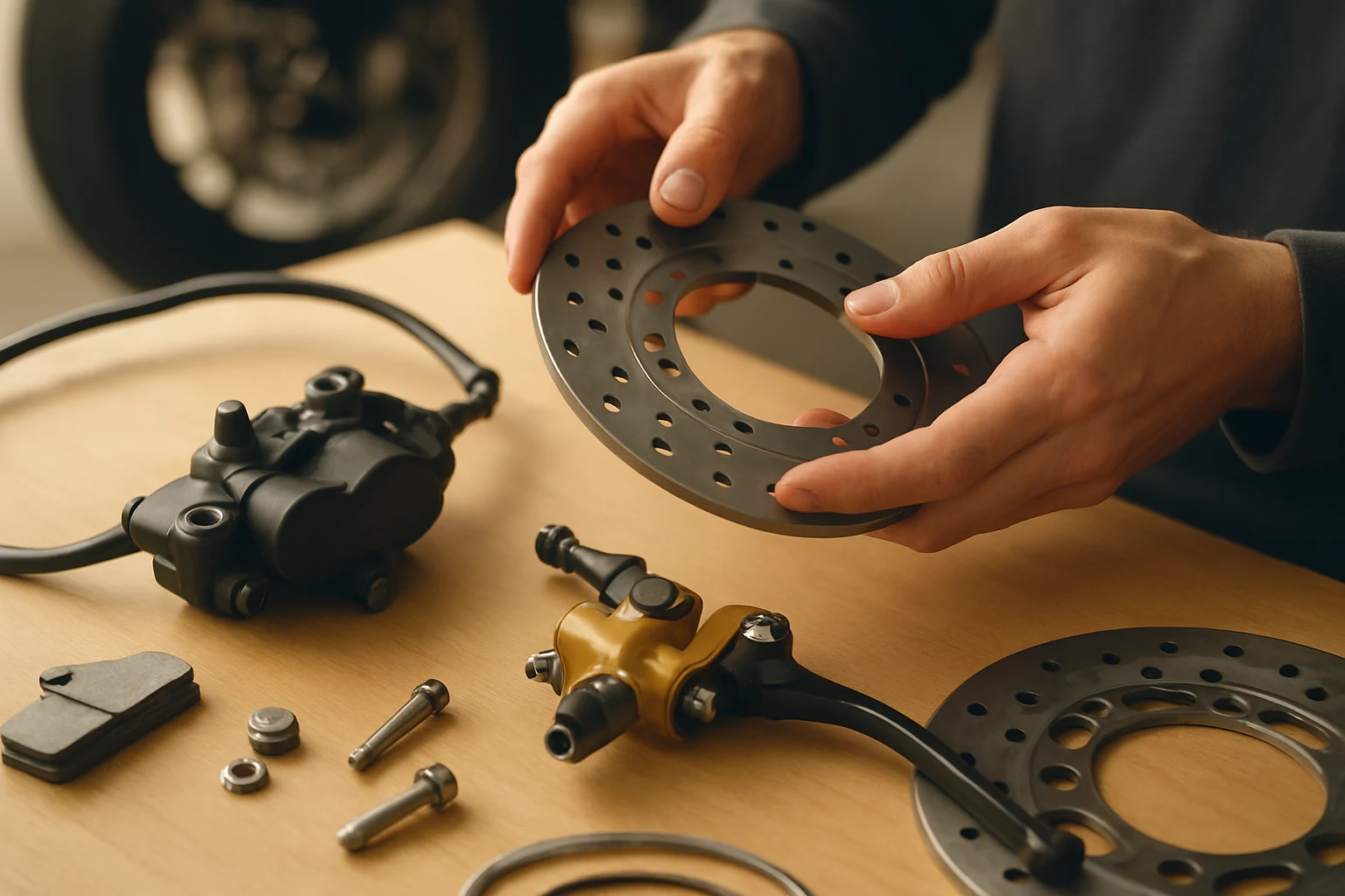 ราคาอะไหล่แต่งมอเตอร์ไซค์เบรก