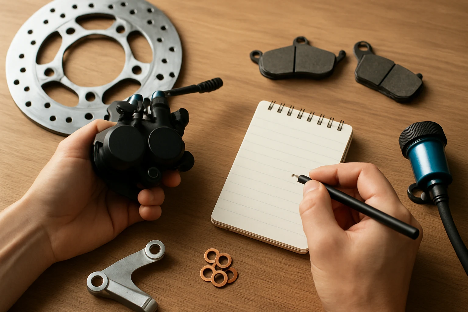 ค่าใช้จ่ายอะไหล่แต่งมอเตอร์ไซค์เบรก