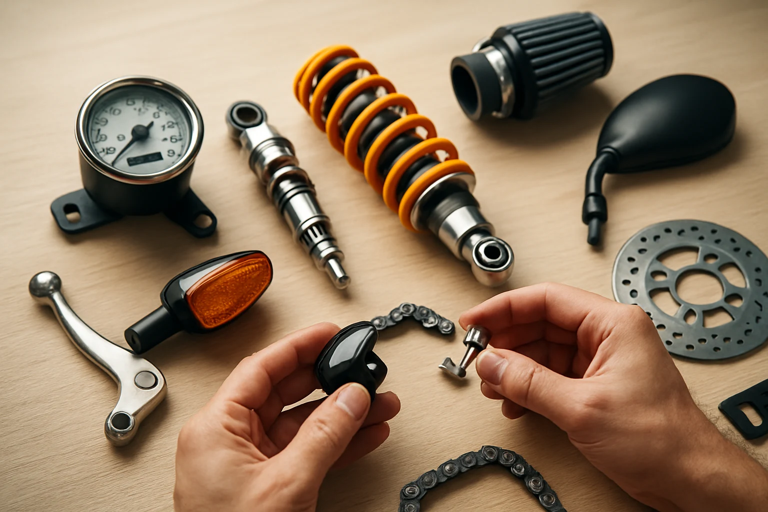 เปรียบเทียบราคาอะไหล่แต่งมอเตอร์ไซค์