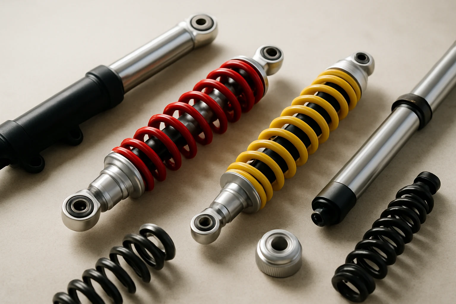 เปรียบเทียบอะไหล่แต่งมอเตอร์ไซค์กันสะเทือน