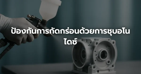 ป้องกันการกัดกร่อนด้วยการชุบอโนไดซ์
