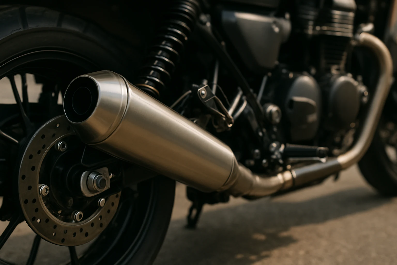 ประโยชน์อะไหล่แต่งมอเตอร์ไซค์ท่อไอเสีย