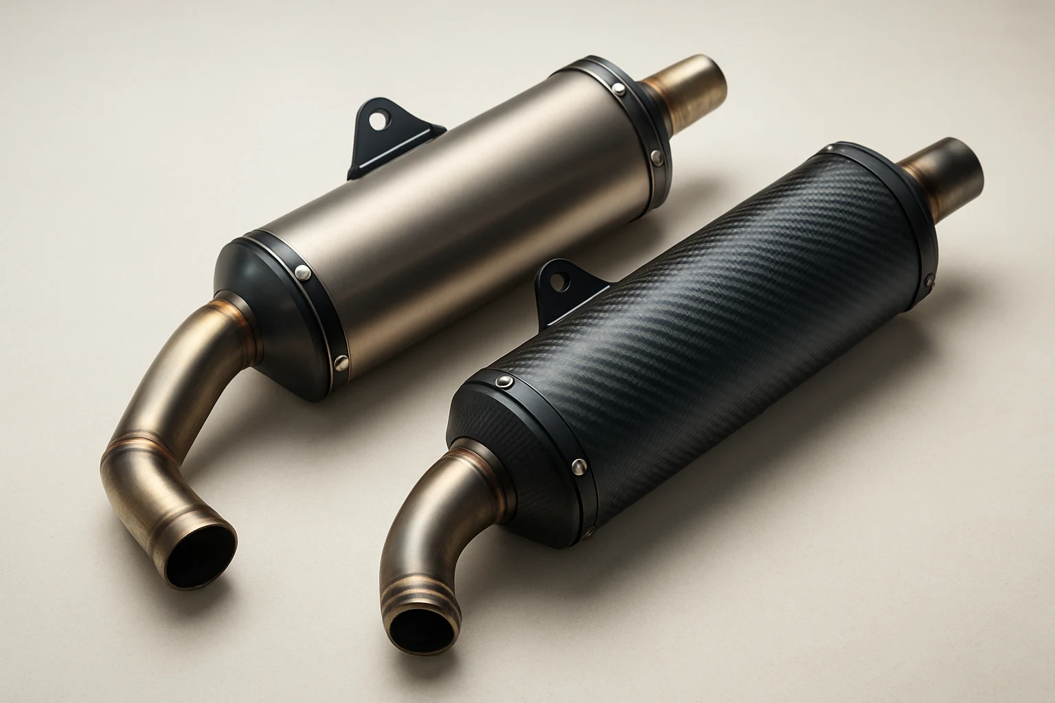 เปรียบเทียบอะไหล่แต่งมอเตอร์ไซค์ท่อไอเสีย