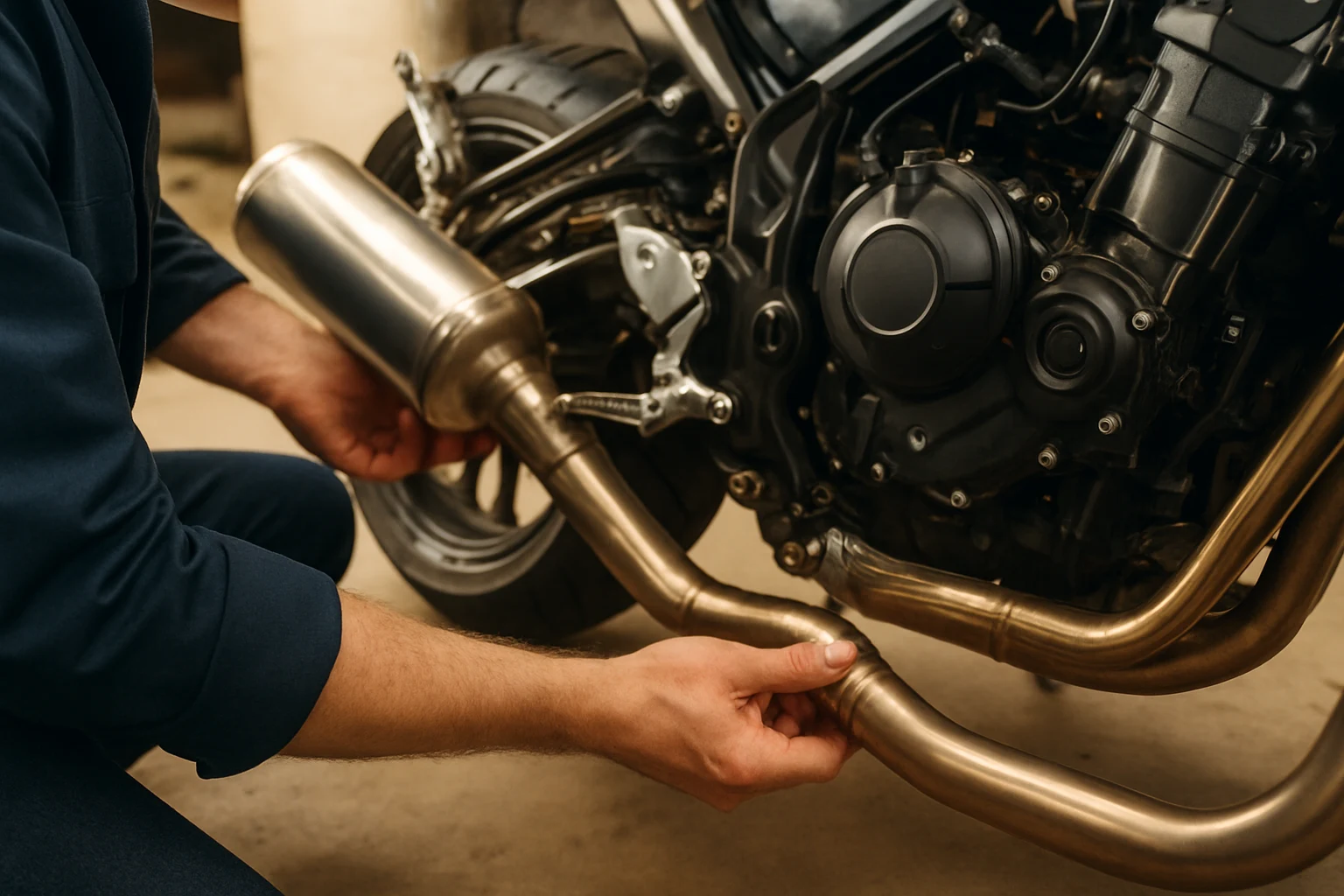 ปัญหาอะไหล่แต่งมอเตอร์ไซค์ท่อไอเสีย