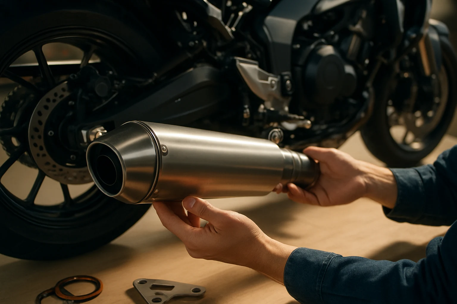 ราคาอะไหล่แต่งมอเตอร์ไซค์ท่อไอเสีย