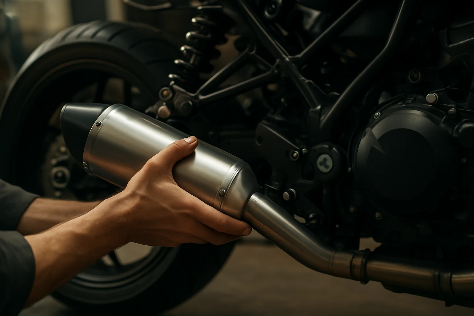 ปัญหาอะไหล่แต่งมอเตอร์ไซค์ท่อไอเสีย