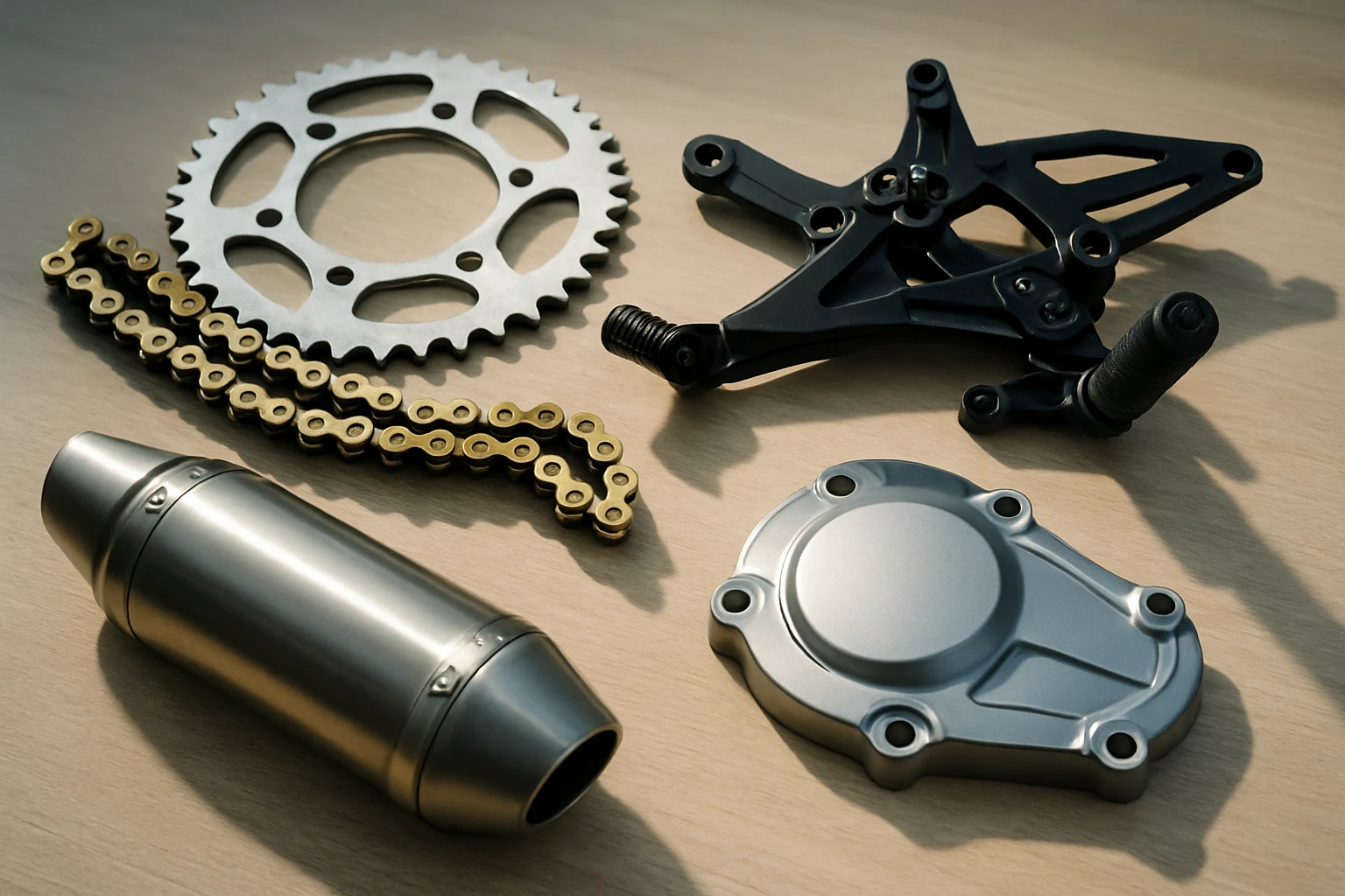 เปรียบเทียบอะไหล่แต่งมอเตอร์ไซค์เกียร์