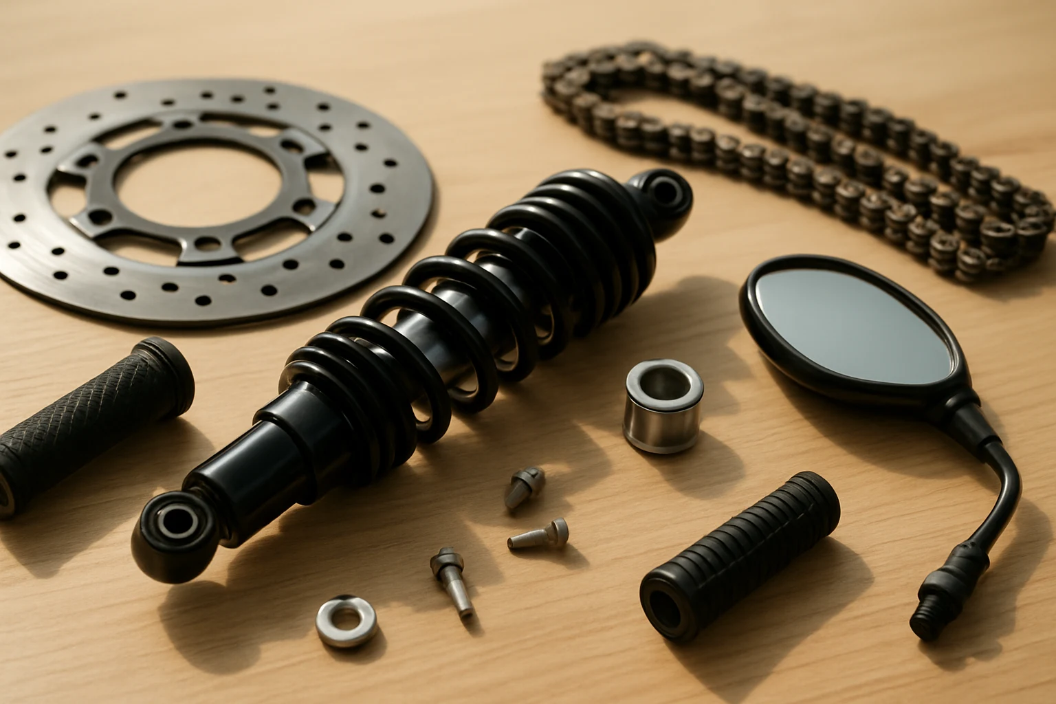 ค่าใช้จ่ายอะไหล่แต่งมอเตอร์ไซค์เกียร์