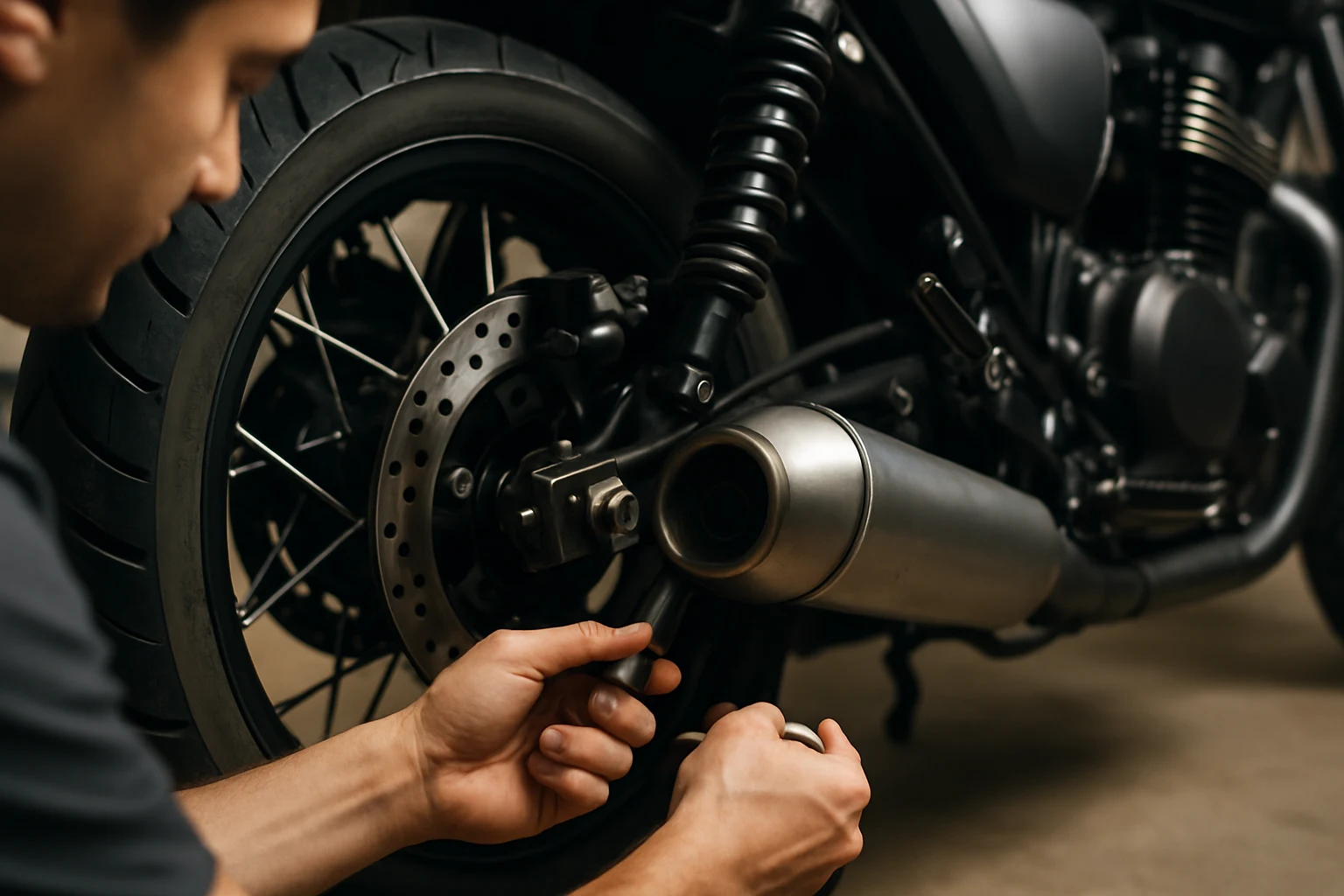 เสียงดังอะไหล่แต่งมอเตอร์ไซค์