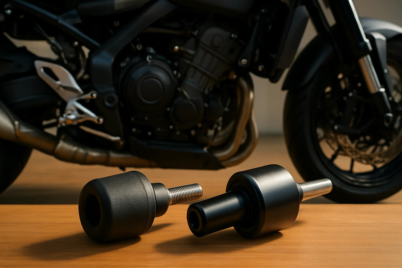 เปรียบเทียบอะไหล่แต่งมอเตอร์ไซค์การ์ดกันล้ม