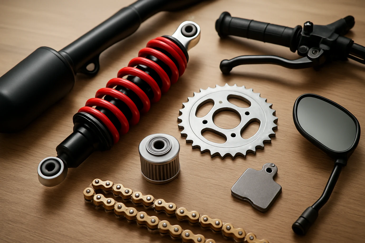 อะไหล่แต่งมอเตอร์ไซค์