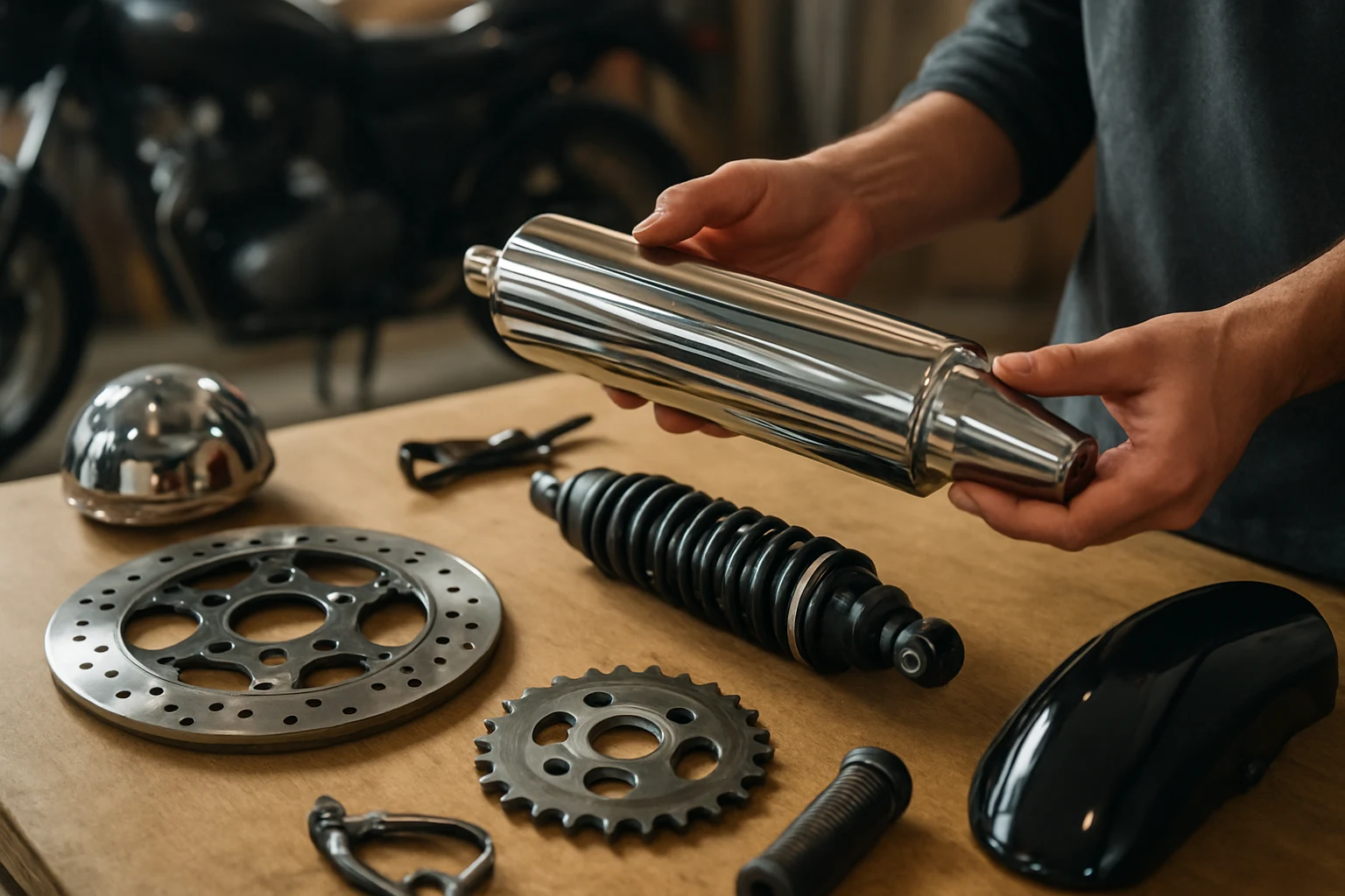 อะไหล่แต่งมอเตอร์ไซค์