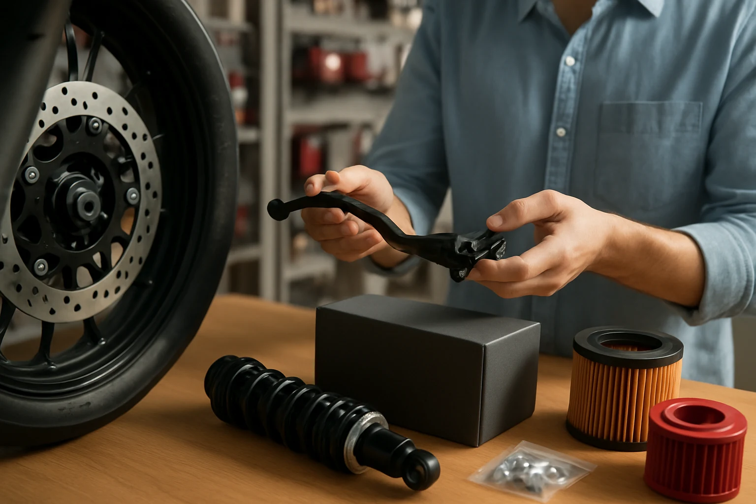 การเลือกซื้ออะไหล่แต่งมอเตอร์ไซค์ที่เหมาะสม