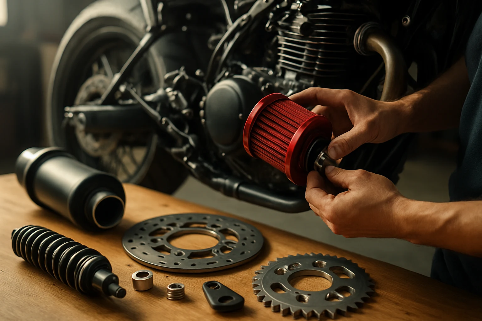 อะไหล่แต่งมอเตอร์ไซค์