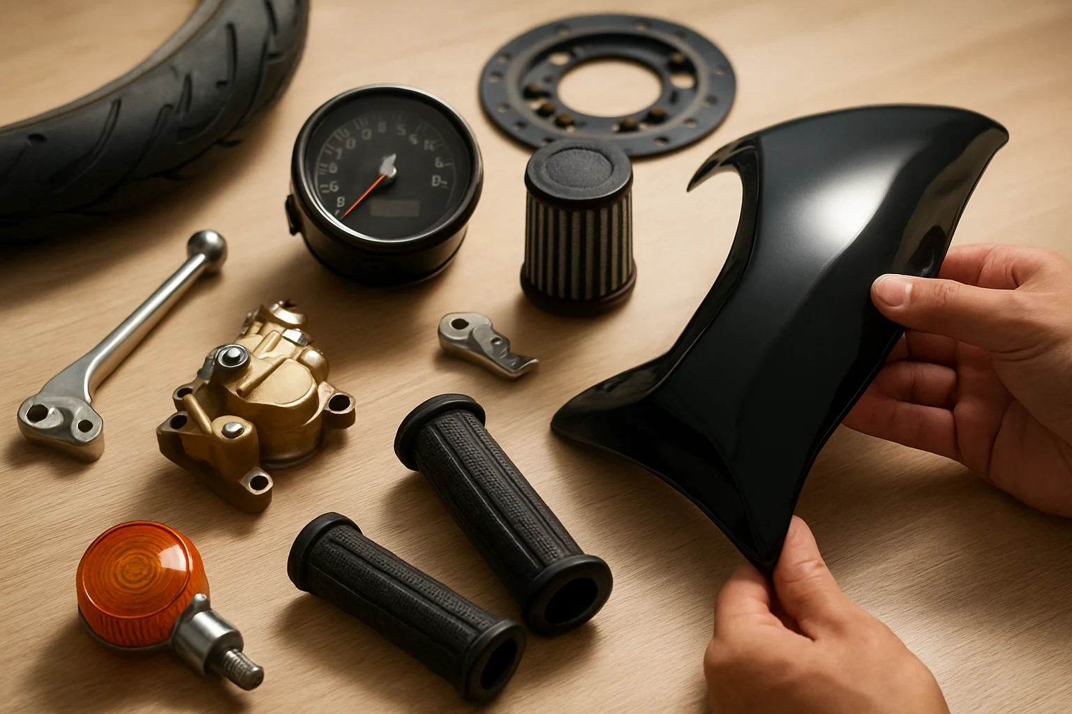 ค่าใช้จ่ายอะไหล่แต่งมอเตอร์ไซค์สีฟิล์ม