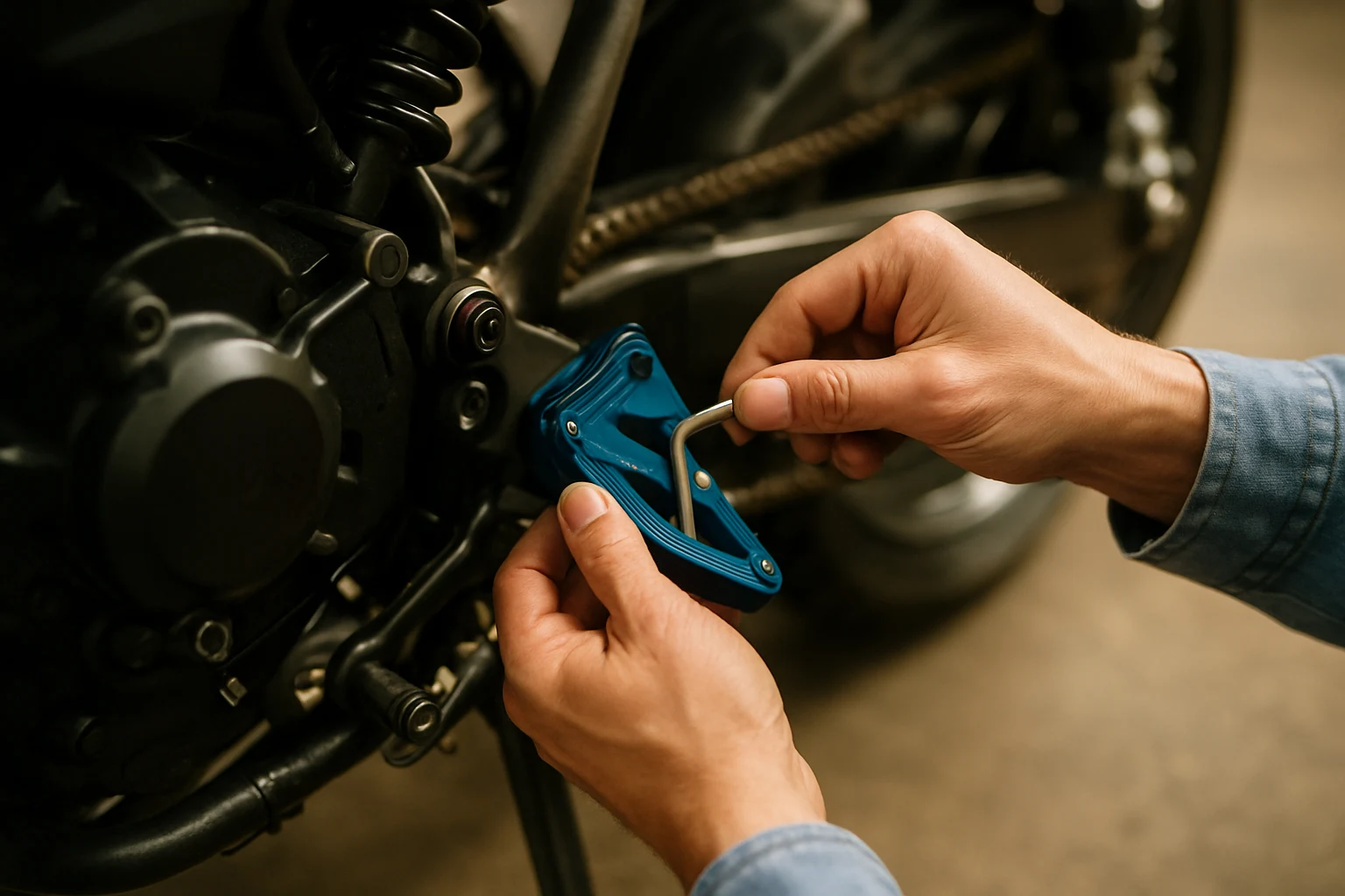 วิธีการติดตั้งอะไหล่แต่งมอเตอร์ไซค์