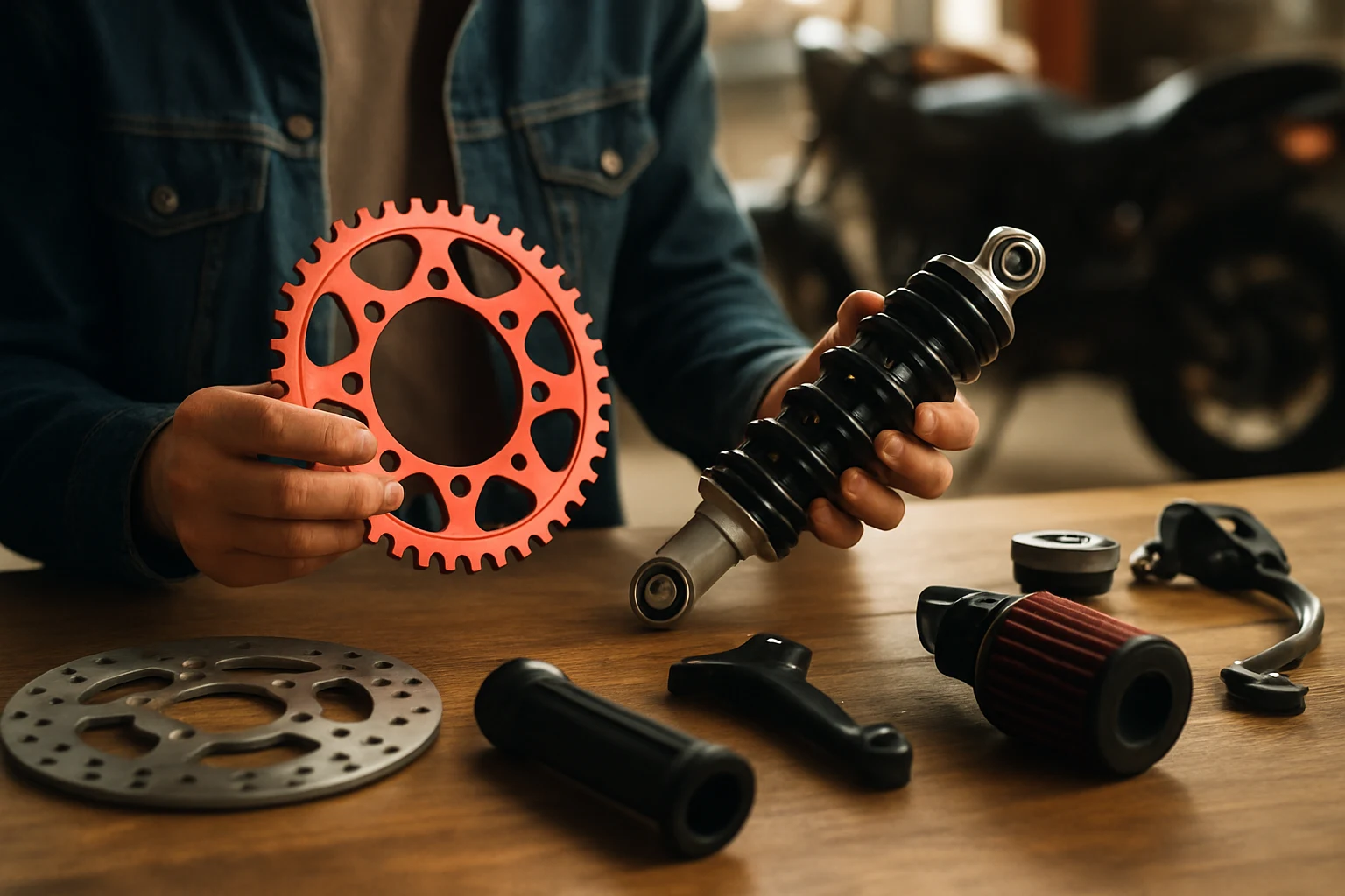 วิธีการเลือกอะไหล่แต่งมอเตอร์ไซค์ที่เหมาะสม