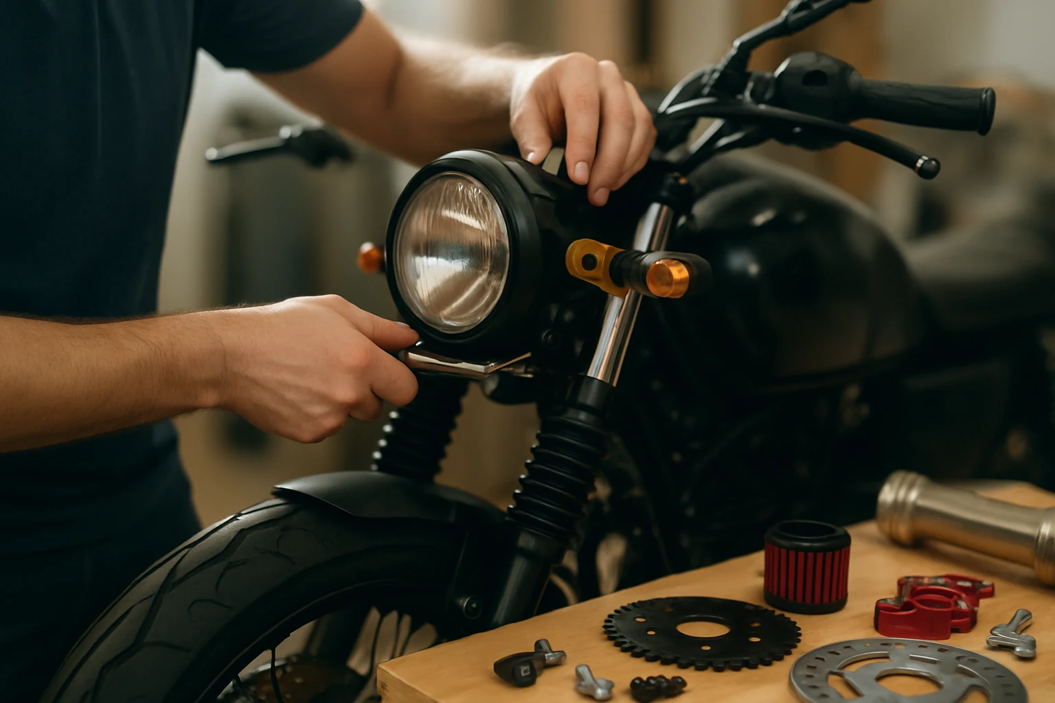 อะไหล่แต่งมอเตอร์ไซค์