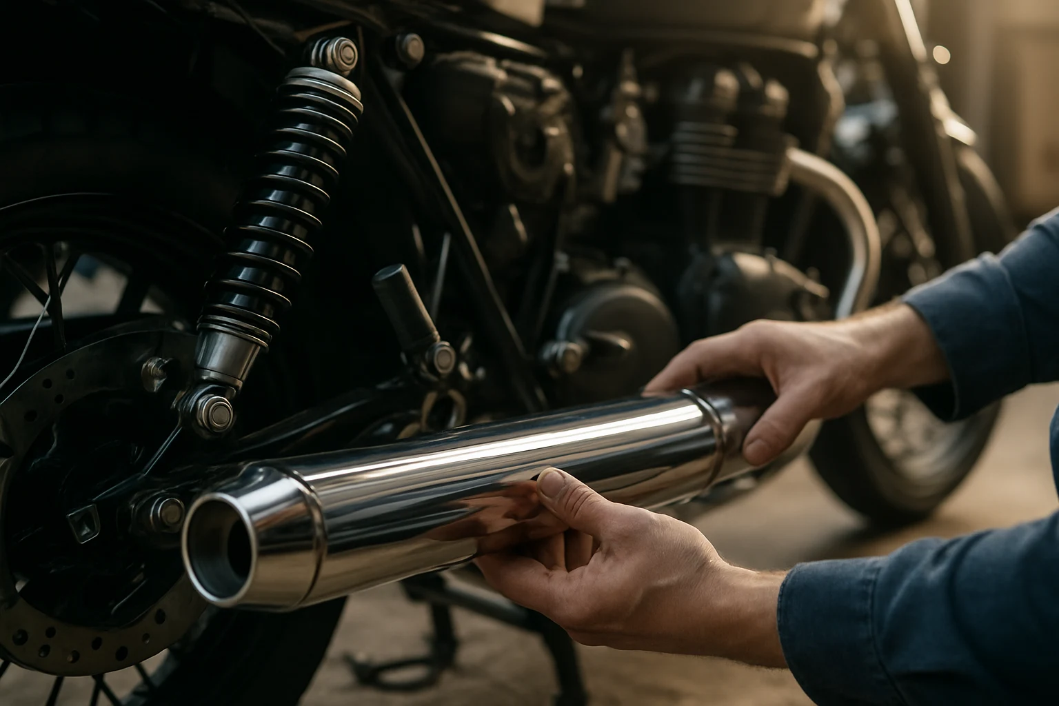 เสียงรบกวนอะไหล่แต่งมอเตอร์ไซค์