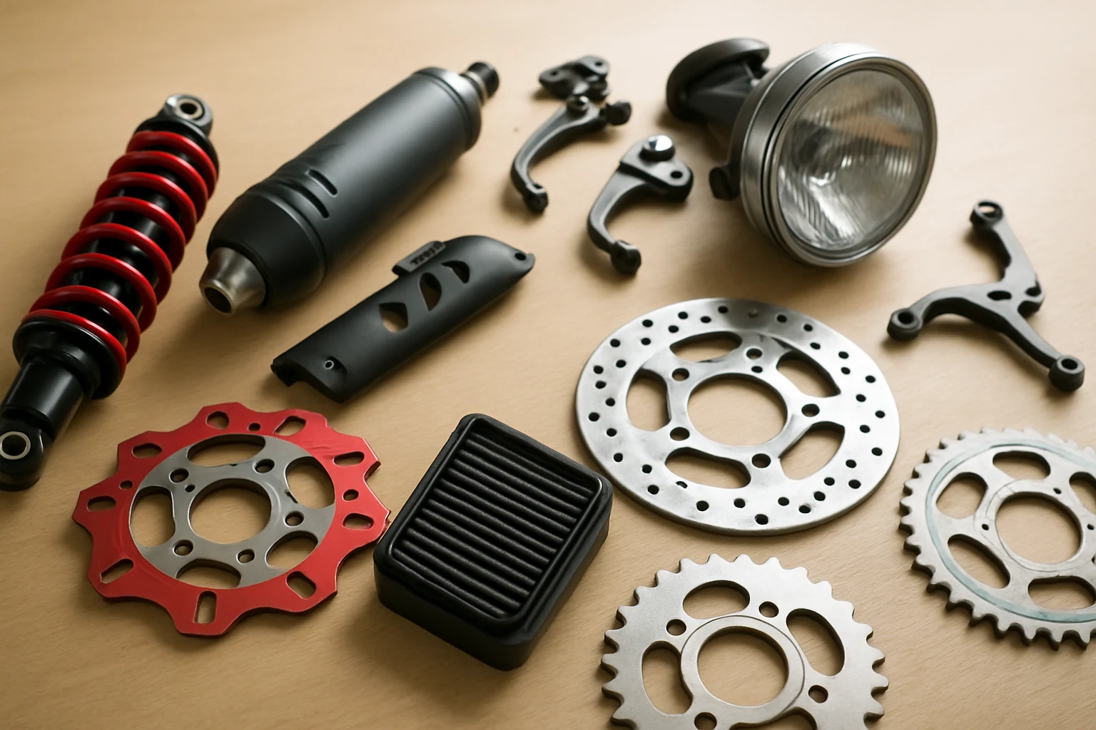 อะไหล่แต่งมอเตอร์ไซค์ vs อะไหล่ทั่วไป