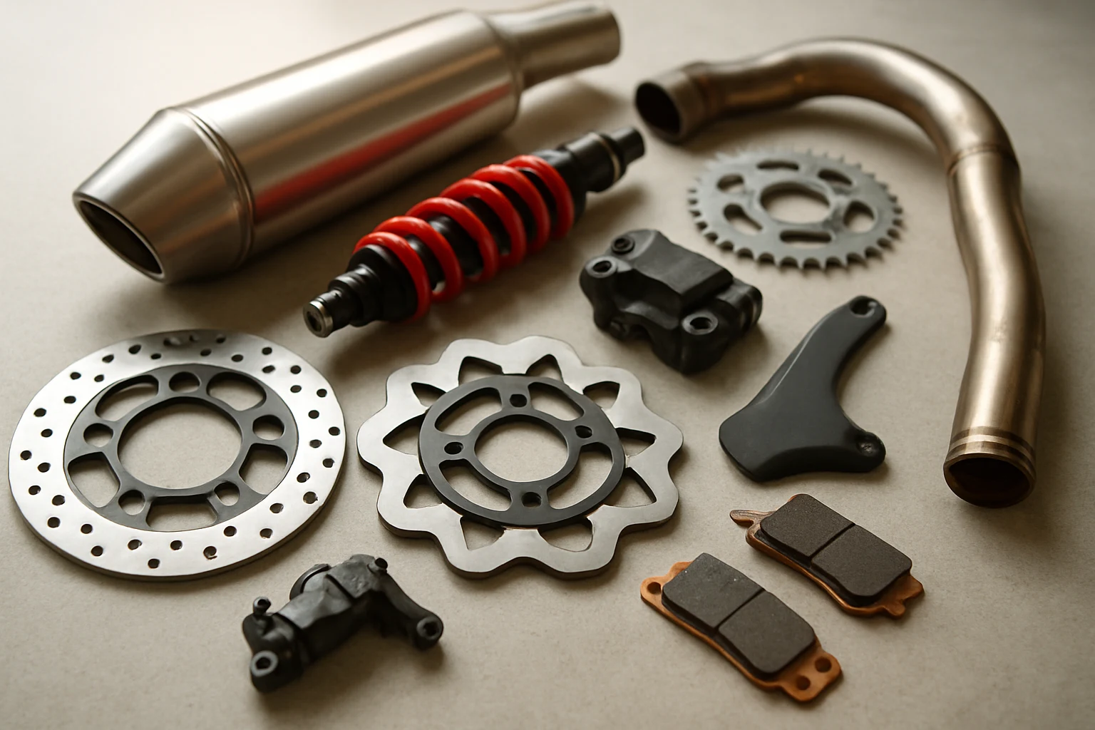 การเปรียบเทียบอะไหล่แต่งมอเตอร์ไซค์กับอะไหล่ทั่วไป