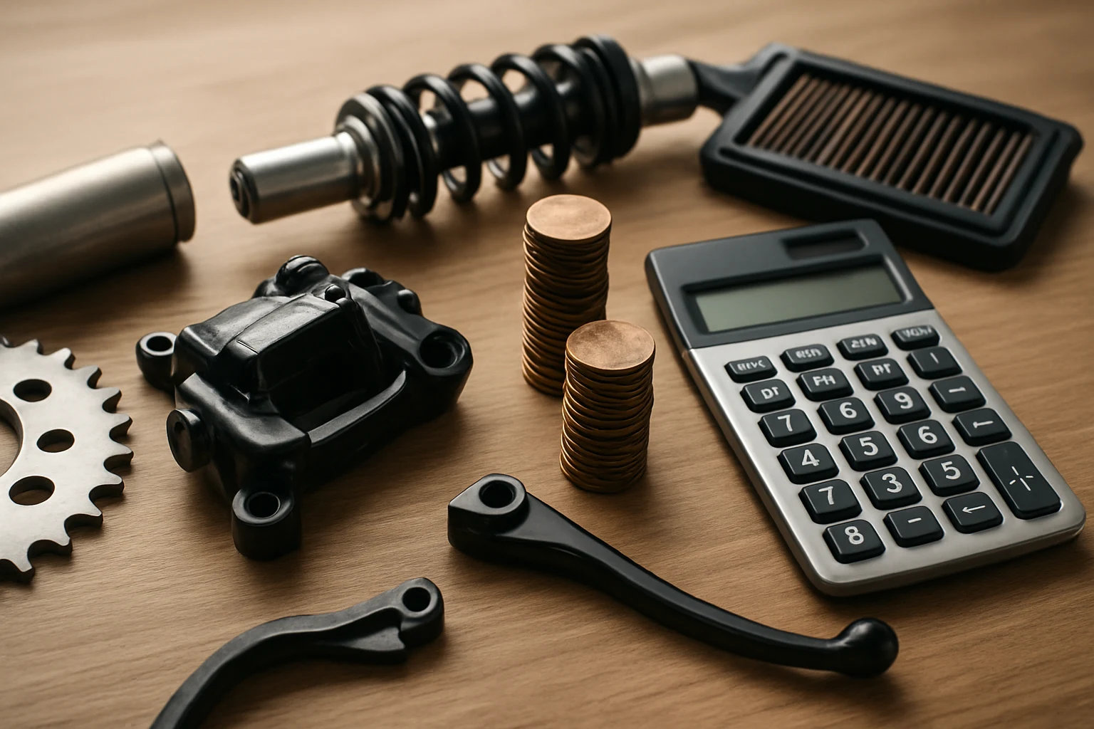 ราคาและต้นทุนของอะไหล่แต่งมอเตอร์ไซค์