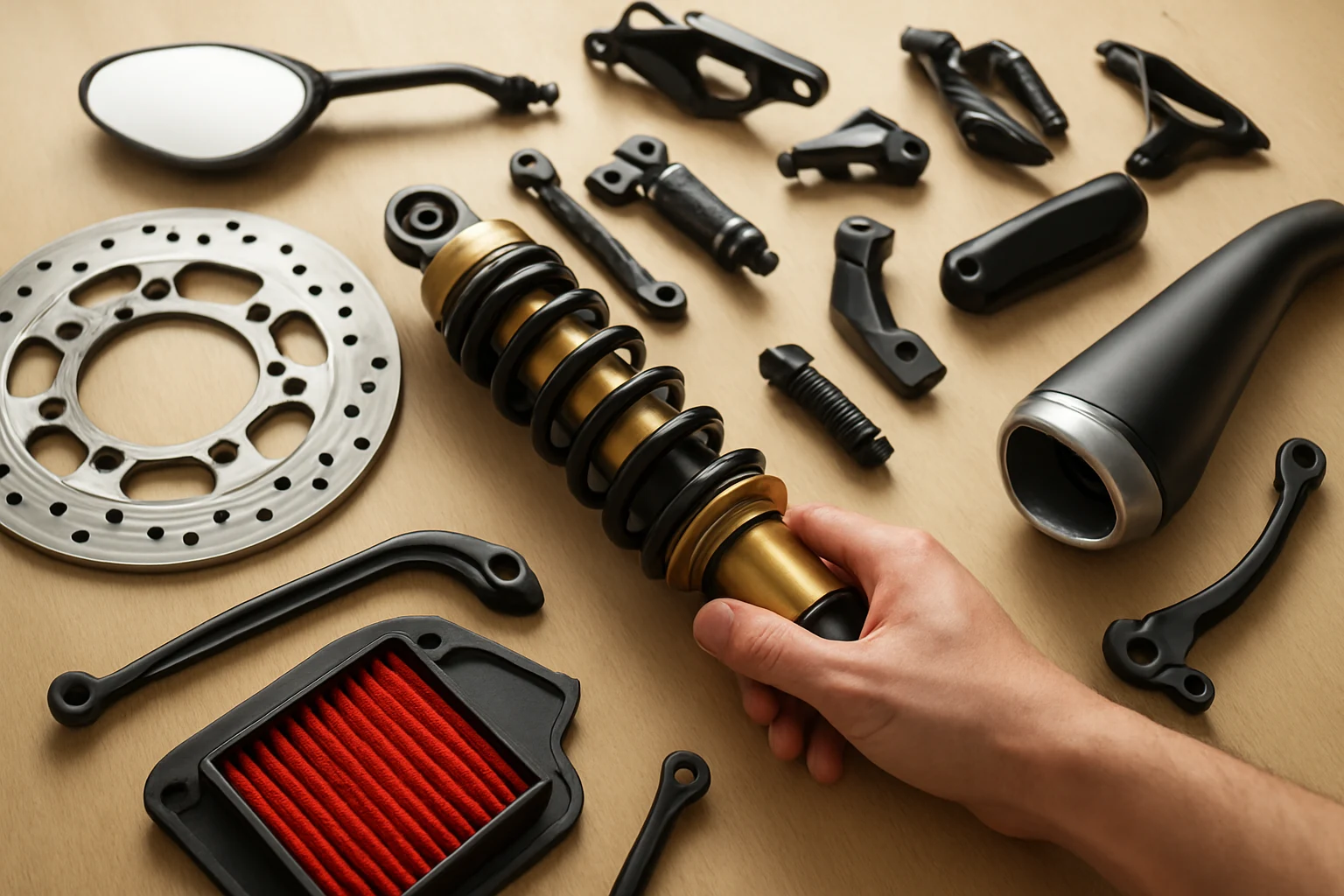 อะไหล่แต่งมอเตอร์ไซค์