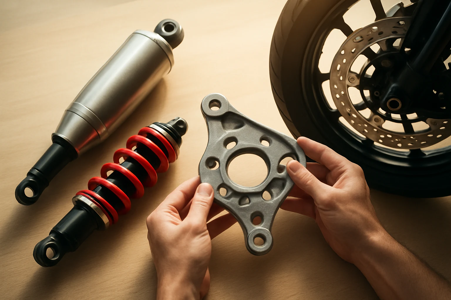 การเปรียบเทียบอะไหล่แต่งมอเตอร์ไซค์กับผู้ผลิต