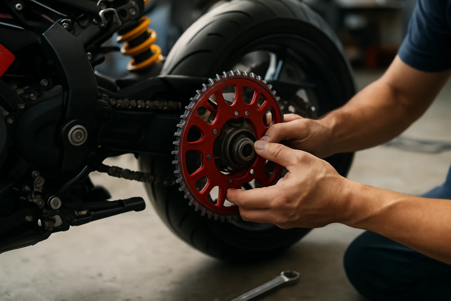 อะไหล่แต่งมอเตอร์ไซค์แข่ง