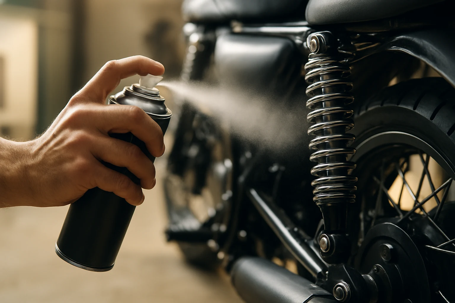 ป้องกันสนิมอะไหล่แต่งมอเตอร์ไซค์