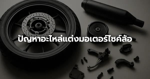 ปัญหาอะไหล่แต่งมอเตอร์ไซค์ล้อ